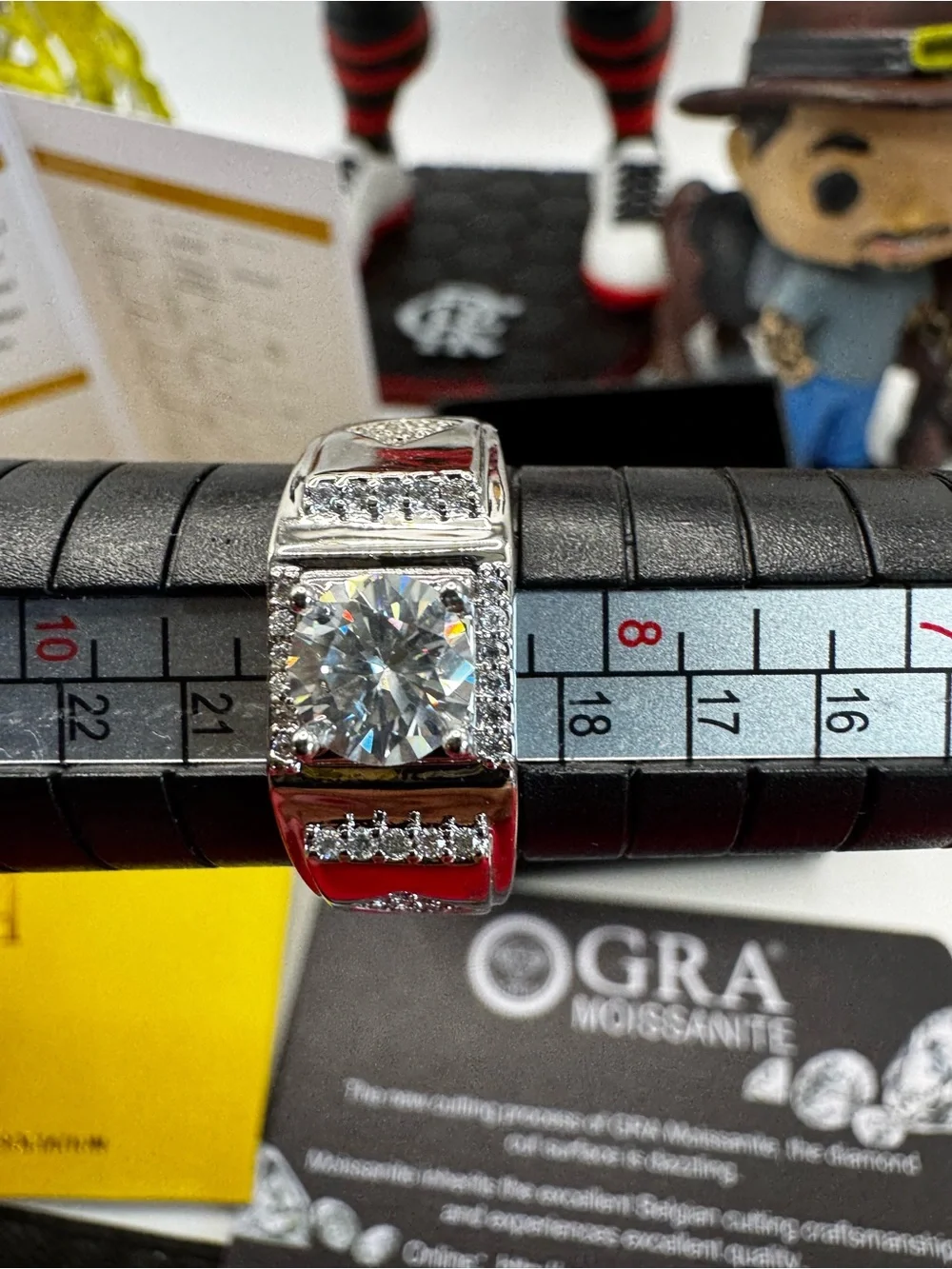 Moissanite Ring Size 9